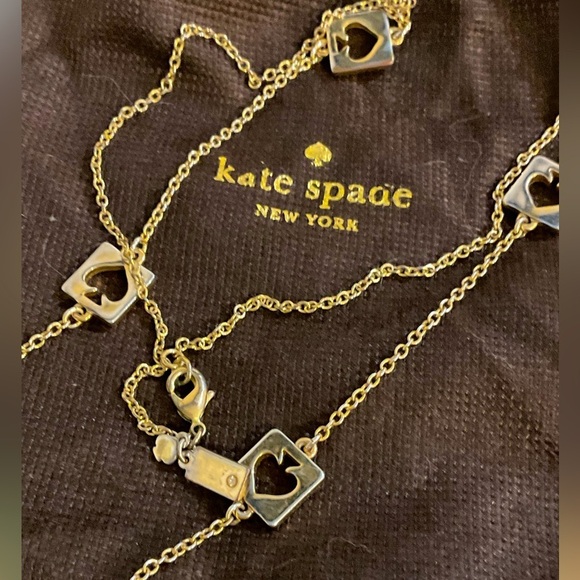 KATE SPADE 26” Spade ♠️ Necklace, EUC - Picture 3 of 6